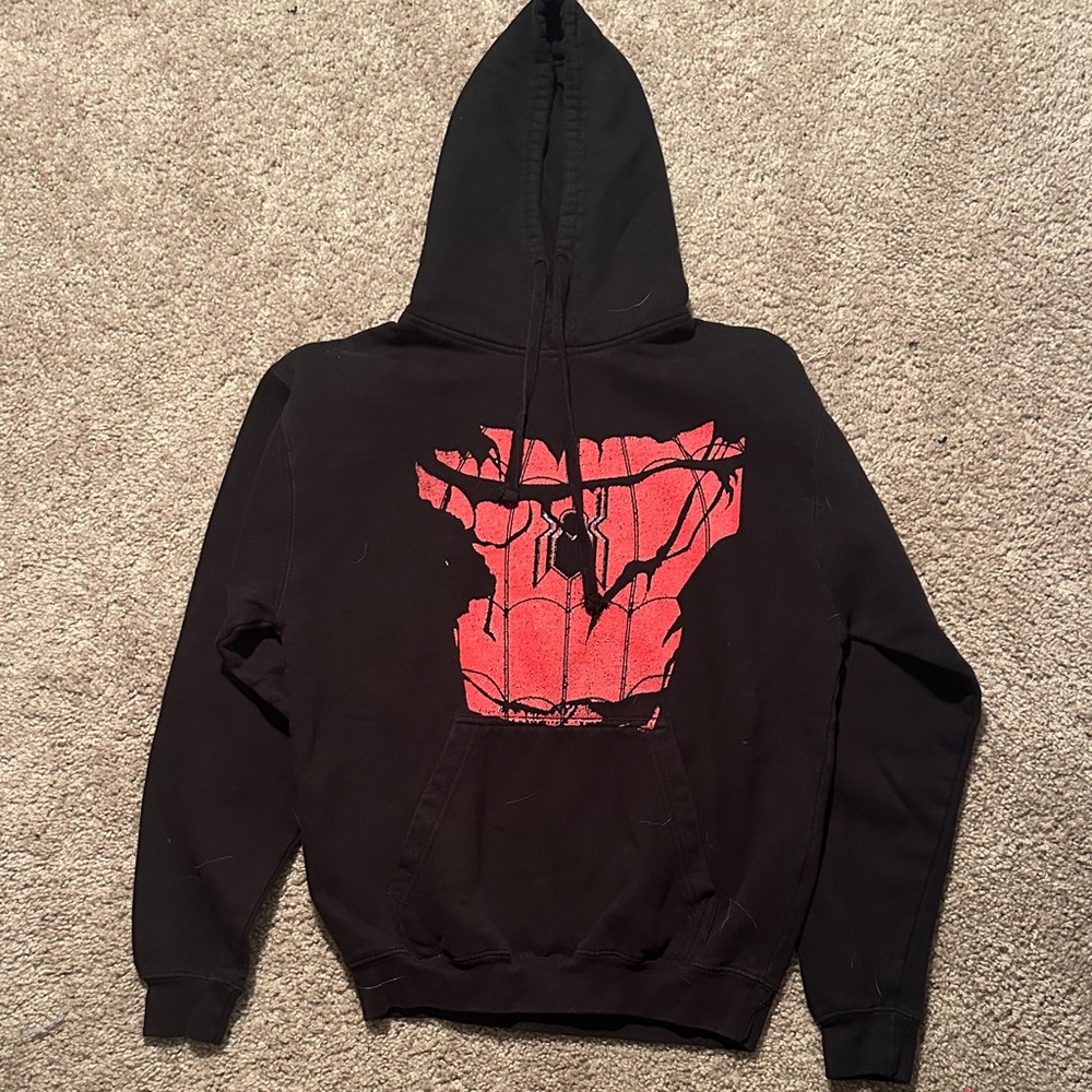 Marvel Black and Red Spider-Man Hoodie